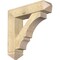 Ekena Millwork Balboa Arts and Crafts Rough Sawn Bracket w/ Offset Brace, Douglas Fir, 8"W x 32"D x 32"H BKT0806X32X32BOA03RDF - alternate 1